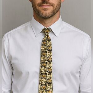 J. Garcia Stonehenge Silk Tie Landscape With Eye Collection Ten Abstract